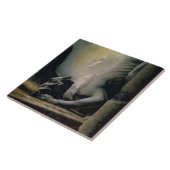 Die Sphinx und die Schimäre, 1906 (Öl auf Fliese (Seite)