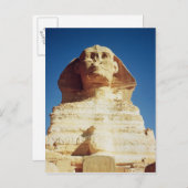 Die Sphinx, verabredet von der Regierung König Postkarte (Vorne/Hinten)