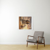 Die Sphinx von Giza – Wächter der Pyramiden Wandteppich (Beispiel (Horizontal))