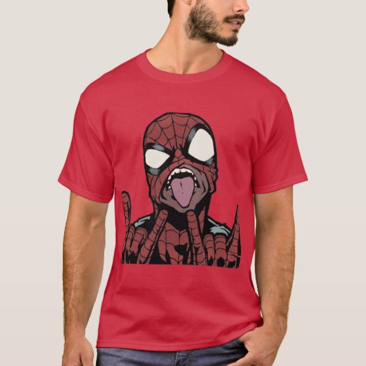 Die Spider PUNK Freunde vintage T-Shirt (Vorderseite)