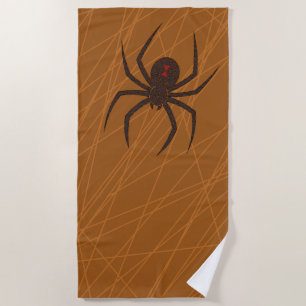 Die Spider's Web Beach Handtuch