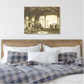 Die Spiegelhalle im Palast des Sardar Leinwanddruck (Insitu (Schlafzimmer))