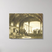 Die Spiegelhalle im Palast des Sardar Leinwanddruck (Vorderseite)