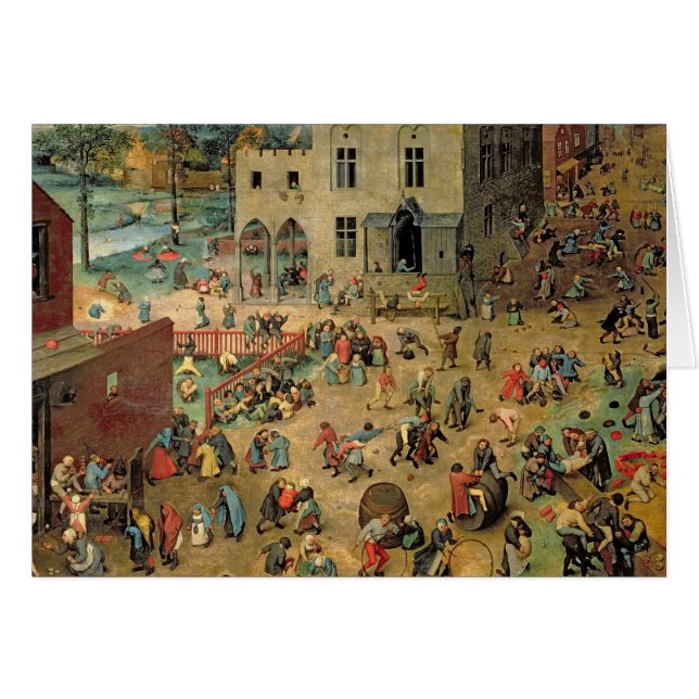 Die Spiele der Kinder, 1560 (Vorderseite (Horizontal))