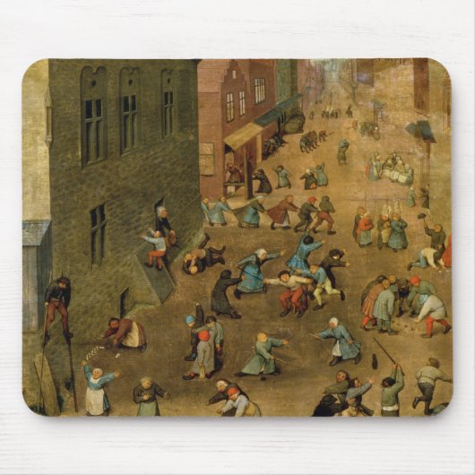 Die Spiele der Kinder: Detail der Spitzenrechter Mousepad (Vorne)