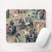 Die Spiele der Kinder: Detail der unteren rechter Mousepad (Mit Mouse)