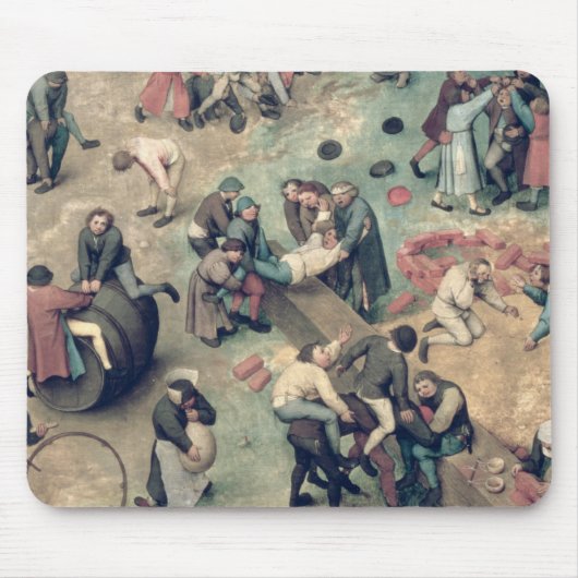 Die Spiele der Kinder: Detail der unteren rechter Mousepad (Vorne)