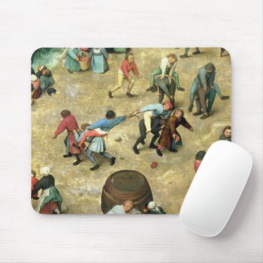 Die Spiele der Kinder: Detail der Unterseite Mousepad (Mit Mouse)