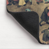 Die Spiele der Kinder: Detail des linken Mousepad (Ecke)