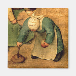 Die Spiele der Kinder: Detail eines Magnet