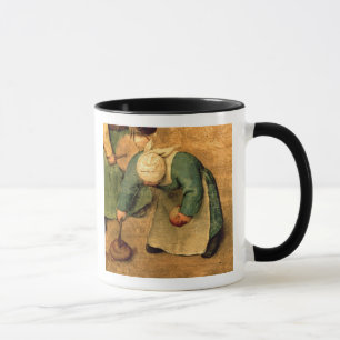 Die Spiele der Kinder: Detail eines Tasse