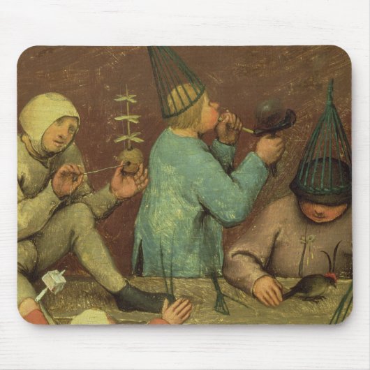 Die Spiele der Kinder: Detail von linkem Mousepad (Vorne)