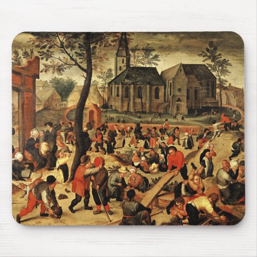 Die Spiele der Kinder Mousepad (Vorne)