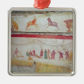 Die Spiele der Kinder Silbernes Ornament (Vorne)