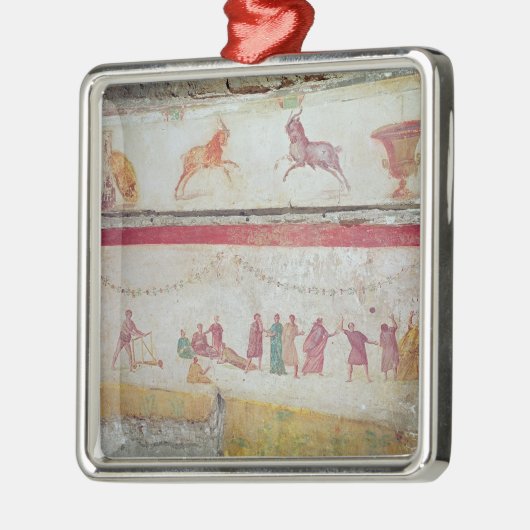 Die Spiele der Kinder Silbernes Ornament (Links)