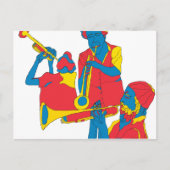 die Spieler Postkarte (Vorderseite)