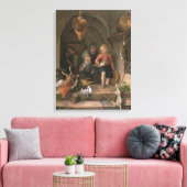 Die Spielgröße (Panel) Leinwanddruck (Insitu (Wohnzimmer))