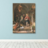 Die Spielgröße (Panel) Leinwanddruck (Insitu (Holzboden))