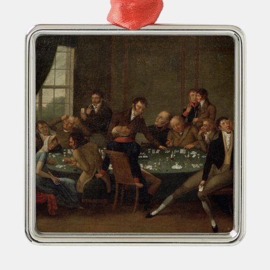 Die Spielhölle Ornament Aus Metall (Vorne)