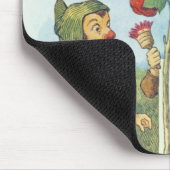 Die Spielkarten, welche die Rose Bush malen Mousepad (Ecke)