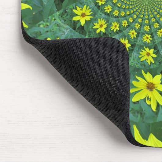 Die Spin des Lebens Mousepad (Ecke)