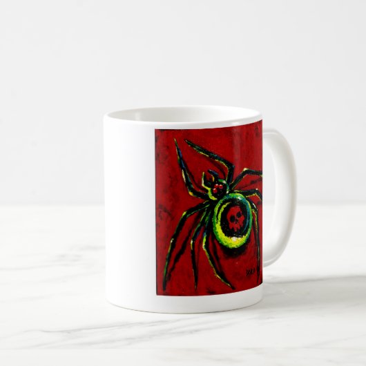 die Spinne Kaffeetasse (VorderseiteRechts)