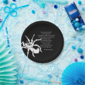 Die Spinne und das Fliegengedicht Pappteller (Party)