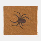 Die Spinnenseide Fleecedecke (Vorderseite (Horizontal))