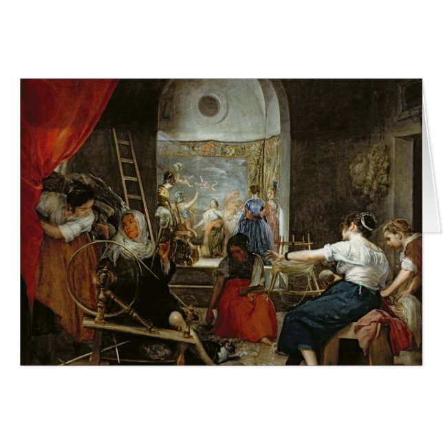 Die Spinner oder die Fabel von Arachne, 1657 (Vorderseite (Horizontal))