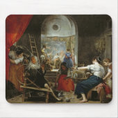 Die Spinner oder die Fabel von Arachne, 1657 Mousepad (Vorne)
