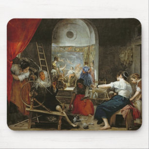 Die Spinner oder die Fabel von Arachne, 1657 Mousepad