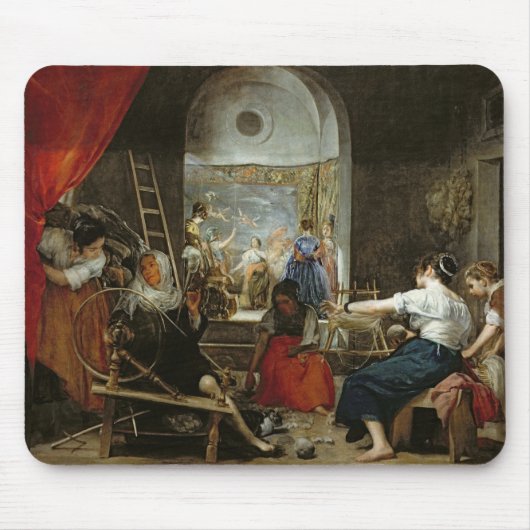 Die Spinner oder die Fabel von Arachne, 1657 Mousepad (Vorne)