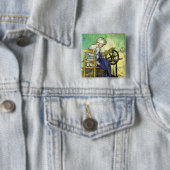 Die Spinner von Vincent van Gogh Button (Beispiel)