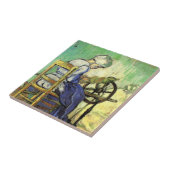 Die Spinner von Vincent van Gogh Fliese (Seite)