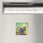 Die Spinner von Vincent van Gogh Magnet (In Situ (Geschirrspüler))