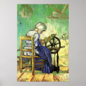 Die Spinner von Vincent van Gogh Poster (Vorne)