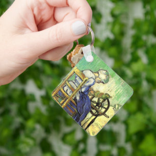 Die Spinner von Vincent van Gogh Schlüsselanhänger