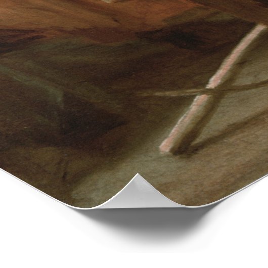 Die Spinners, oder Die Fabel von Arachne, 1657 Poster (Ecke)