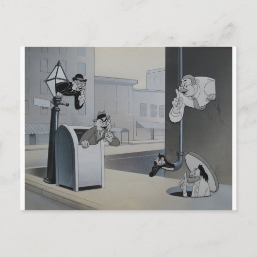 Die Spionen von Snafu Postkarte (Vorderseite)