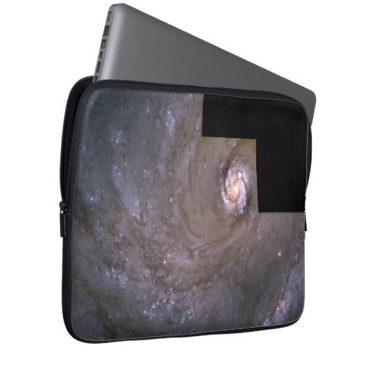 Die Spiralgalaxie M100 Laptopschutzhülle (Vorne Rechts)