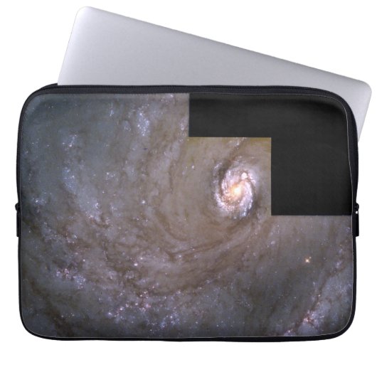 Die Spiralgalaxie M100 Laptopschutzhülle (Vorderseite)
