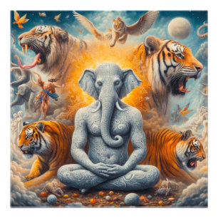 Die spirituelle Kunst Fotodruck