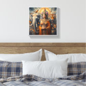 Die spirituelle Kunst Leinwanddruck (Insitu (Schlafzimmer))