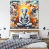 Die spirituelle Kunst Leinwanddruck (Insitu (Schlafzimmer))