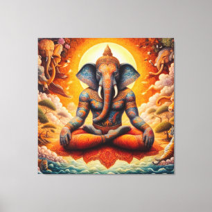 Die spirituelle Kunst Leinwanddruck