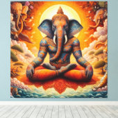 Die spirituelle Kunst Leinwanddruck (Insitu (Holzboden))