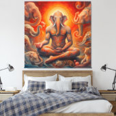 Die spirituelle Kunst Leinwanddruck (Insitu (Schlafzimmer))