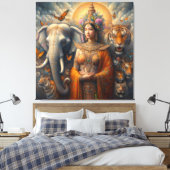 Die spirituelle Kunst Leinwanddruck (Insitu (Schlafzimmer))