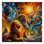 Die spirituelle Kunst Poster (Vorderseite)