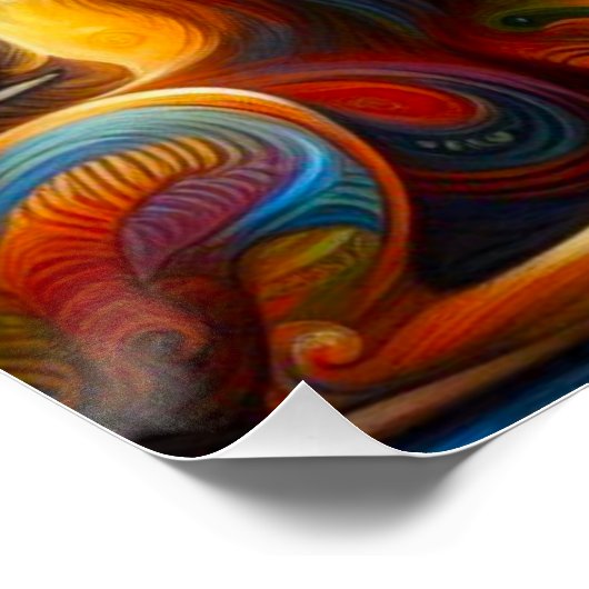 Die spirituelle Kunst Poster (Ecke)